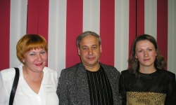 А.Г. Асмолов и преподаватели факультета ПиП на конференции в Томске, 2005